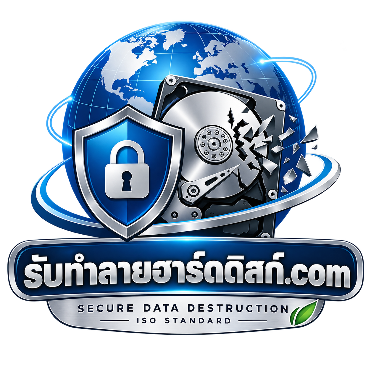 โลโก้ รับทําลายฮาร์ดดิสก์.com